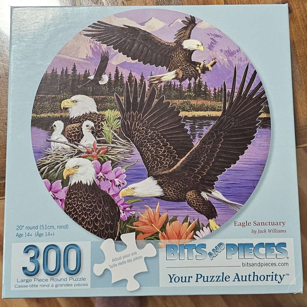 Eagle Sanctuary Puzzle - Multicolor